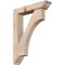 Ekena Millwork Westlake Traditional Smooth Bracket w/ Offset Brace, Douglas Fir, 5 1/2"W x 26"D x 34"H BKT0604X26X34WTL01SDF - alternate 1